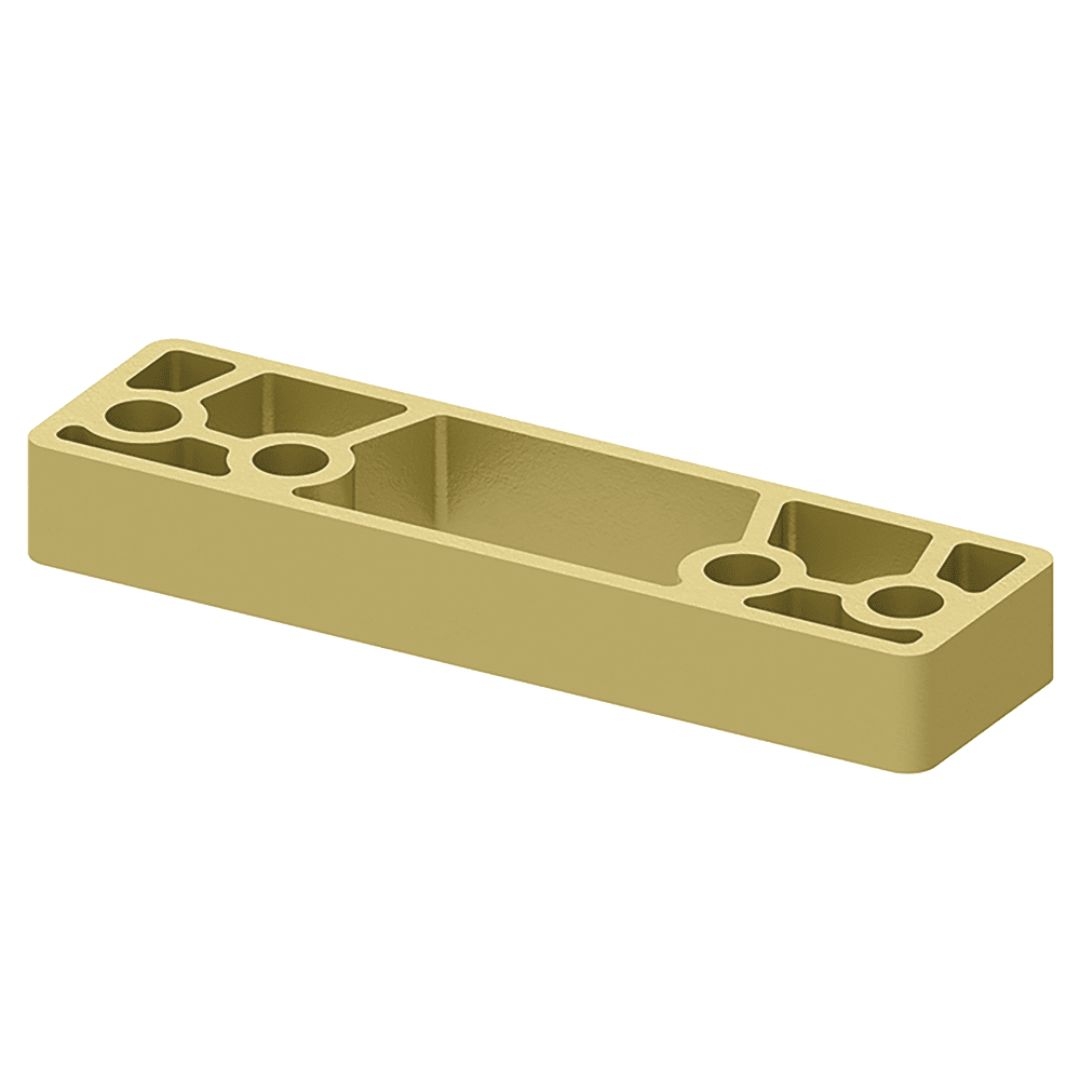 696 - Satin Brass Painted